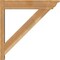 Ekena Millwork Traditional Rough Sawn Traditional Outlooker, Western Red Cedar, 6"W x 28"D x 28"H OUT06X28X28TRA01RWR - alternate 4